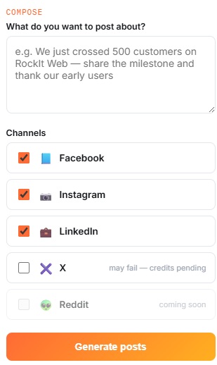 AI social media manager